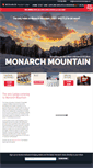 Mobile Screenshot of monarchmountainlodge.com